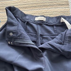 Abercrombie & Fitch Dark Blue Pants